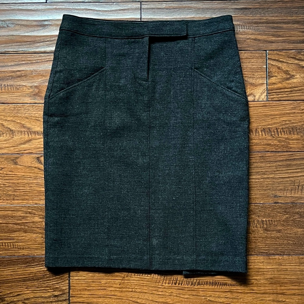 bebe Charcoal Pencil Skirt
